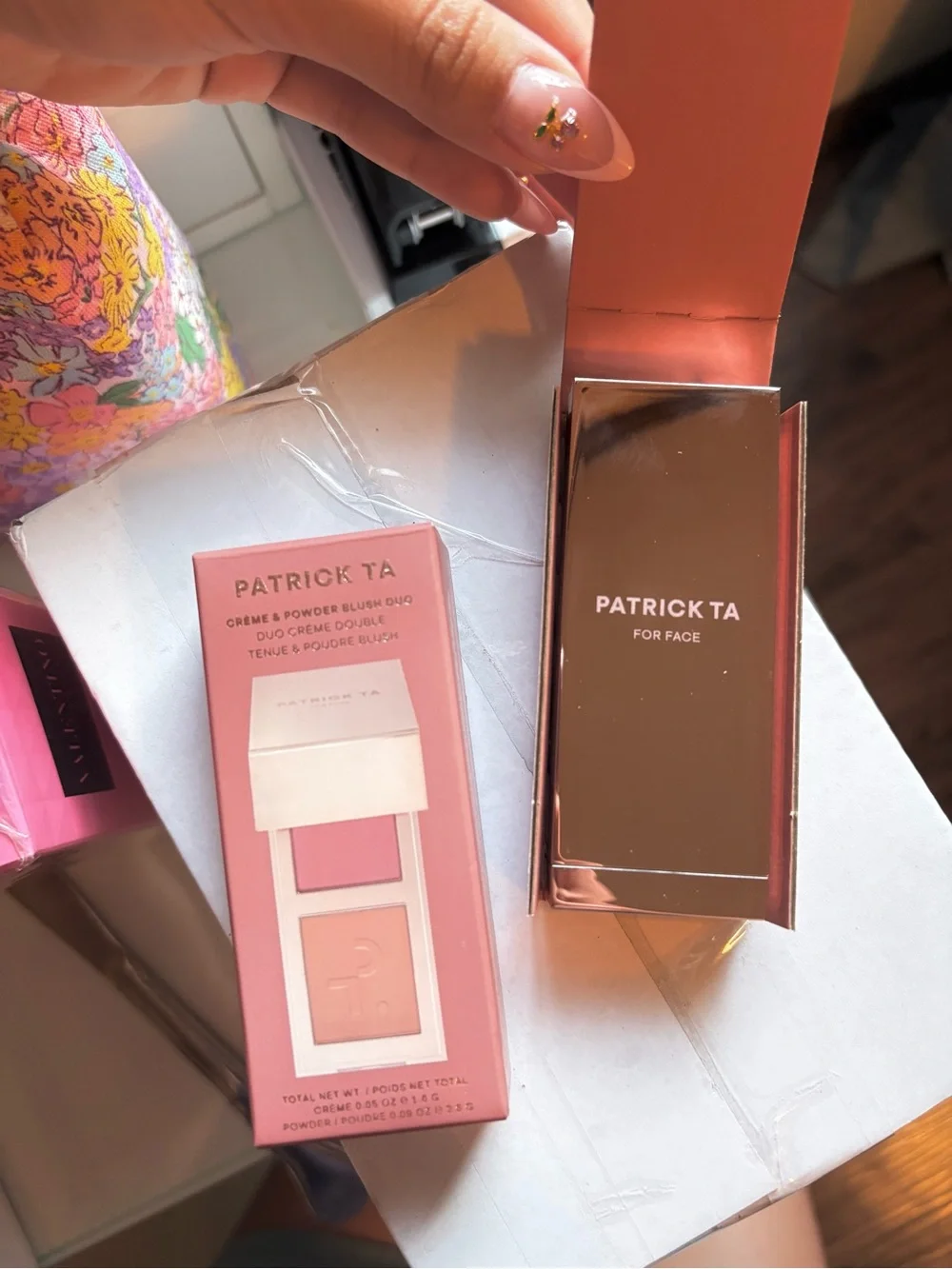 Patrick Ta She’s Blushing Double-Take Crème & Blush Duo - Peachy Pink
